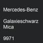 Preview: Mercedes-Benz, Galaxieschwarz Mica, 9971.